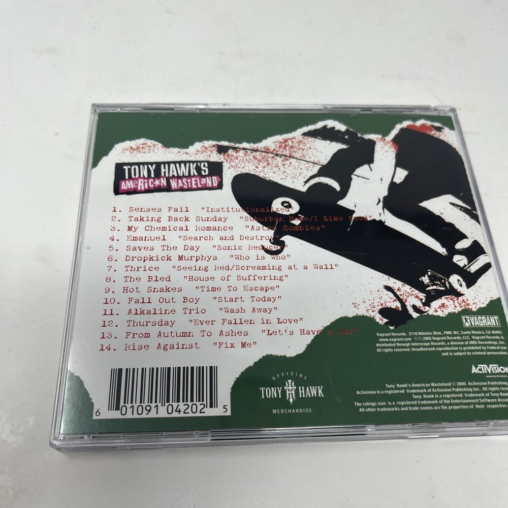 Tony Hawk's American Wasteland Original Soundtrack OST CD - Picture 4 of 4